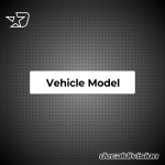 Showroom Vehicle Identity Plates Set